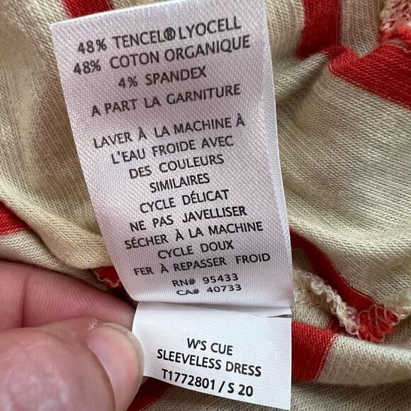 Toad&Co Cue Striped Sleeveless Dress Size S - Picture 6 of 6